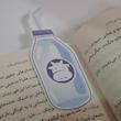 بوکمارک مقوایی طرح بستنی و نوشیدنی (طرح۶)