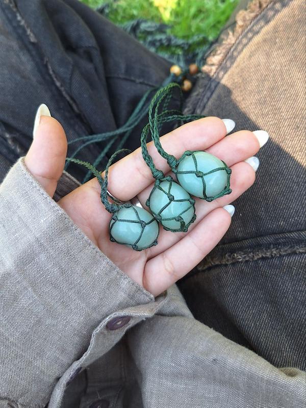 گردنبند سنگی اونتورین