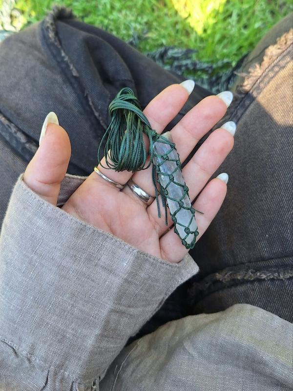 گردنبند کریستال کوارتز