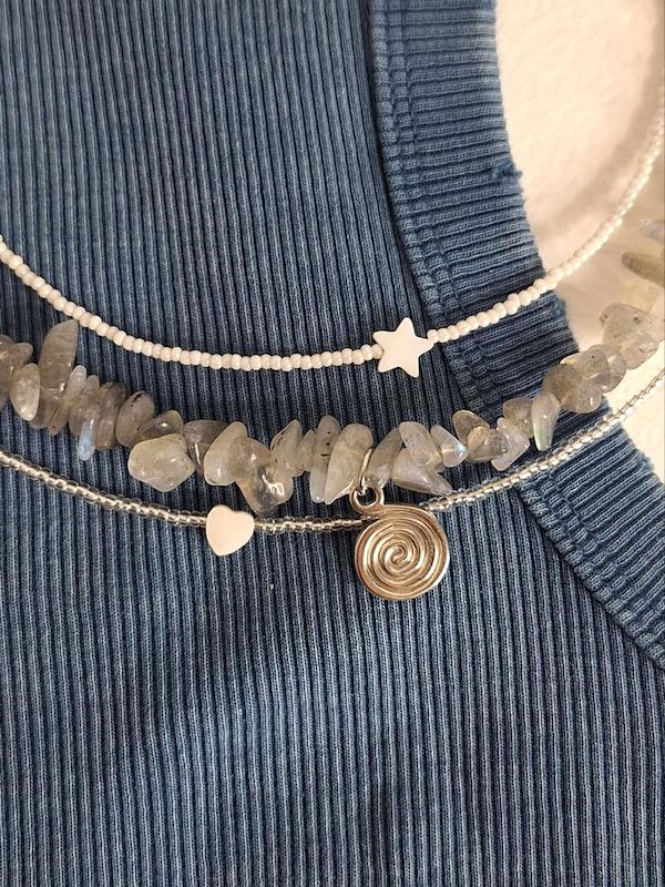 گردنبند چیپسی لابرادوریت