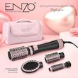 سشوار چرخشی برس دار انزو نسخه اورجینال Enzo مدل EN-756 مجهز به 4 سری Enzo EN-756 Model Multi Function Hair Styler Enzo Hot Air Brush With Case OriGinal Version