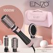 سشوار چرخشی برس دار انزو نسخه اورجینال Enzo مدل EN-756 مجهز به 4 سری Enzo EN-756 Model Multi Function Hair Styler Enzo Hot Air Brush With Case OriGinal Version