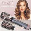 سشوار چرخشی برس دار انزو نسخه اورجینال Enzo مدل EN-756 مجهز به 4 سری Enzo EN-756 Model Multi Function Hair Styler Enzo Hot Air Brush With Case OriGinal Version