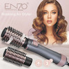 سشوار چرخشی برس دار انزو نسخه اورجینال Enzo مدل EN-756 مجهز به 4 سری Enzo EN-756 Model Multi Function Hair Styler Enzo Hot Air Brush With Case OriGinal Version