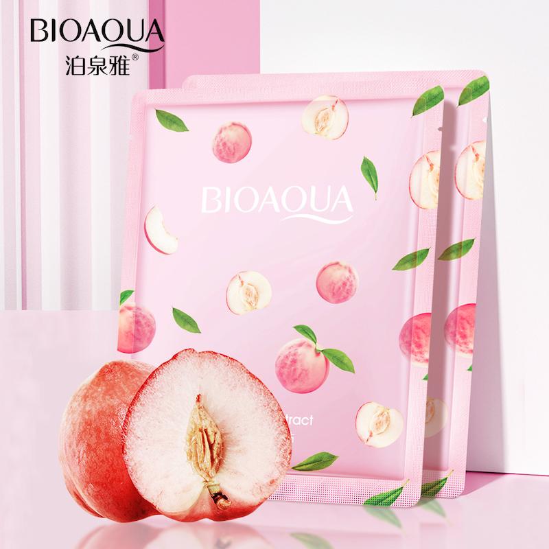 ماسک میوه ای اورجینال رایحه هلو مناسب برای صورت، نرم کننده، مرطوب کننده، آبرسان، مناسب برای انواع پوست OriGinal Honey Peach Hexapeptide MoisturizinG Face Sheet Mask 25G HydratinG Pakistan