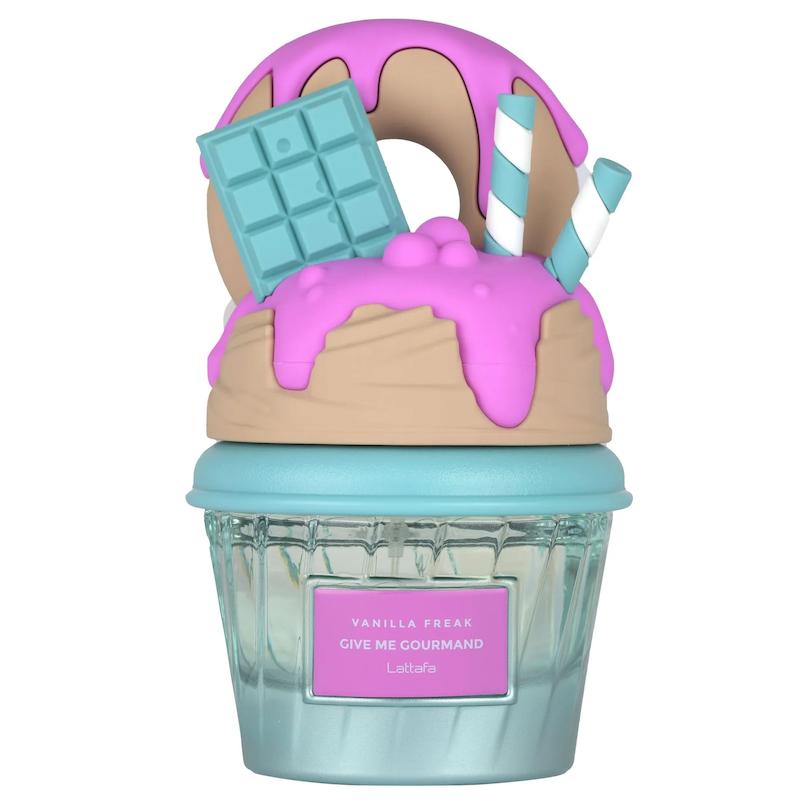 +ویدیو عطر پینترستی لطافه نسخه اورجینال مدل وانیلا فریک گیو می گورماند LATTAFA GIVE ME GOURMAND VANILLA FREAK EAU DE PARFUM SPRAY WOMEN 2.53 Oz 75 ml