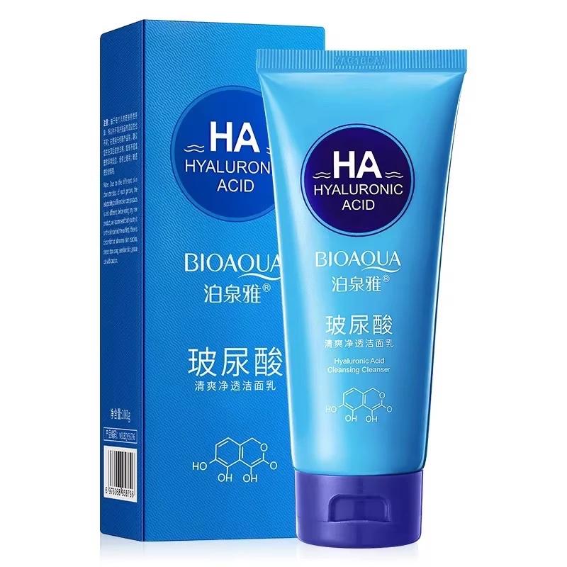فوم اکسیژن رسان و آبرسان شستشوی صورت هیالورونیک اسید نسخه اورجینال به همراه ماسک میوه ای صورت OriGinal Hyaluronic Acid Moisture Replenishment Skincare Facial Cleanser 100G