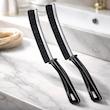 براش پرتابل مناسب برای نظافت لوازم منزل، لوازم خودرو، لوازم شخصی و ابزار آلات Crevice Gap CleaninG Brush, Hard Bristle Brushes for Small Spaces CleaninG, Thin Bathroom Gap CleaninG Brush, Gap Brush Suitable for Kitchen Surfaces, Windows Groove, Tiles & Faucets