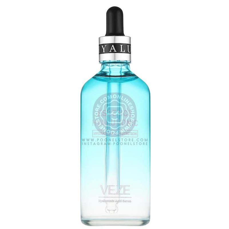 سرم تخصصی آبرسان هیالورونیک اسید وزه نسخه وارداتی سازگار با انواع پوست VEZE MoisturizinG Shrink Pore Hyaluronic Acid Ess-ence Snail Face Serum For Liquid Poonel Store Online ShoppinG Platform