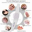سوهان دستی ناخن، سوهان کاغذی ناخن نسخه وارداتی، مناسب برای نظافت و زیبایی و کاشت ناخن Professional Nail Files Emery Board for Nails 100/180 Coarse Washable Nail Files For Acrylic Nails Pack of 1 Fine Grit Nail File for Natural Nails