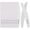 سوهان دستی ناخن، سوهان کاغذی ناخن نسخه وارداتی، مناسب برای نظافت و زیبایی و کاشت ناخن Professional Nail Files Emery Board for Nails 100/180 Coarse Washable Nail Files For Acrylic Nails Pack of 1 Fine Grit Nail File for Natural Nails