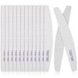 سوهان دستی ناخن، سوهان کاغذی ناخن نسخه وارداتی، مناسب برای نظافت و زیبایی و کاشت ناخن Professional Nail Files Emery Board for Nails 100/180 Coarse Washable Nail Files For Acrylic Nails Pack of 1 Fine Grit Nail File for Natural Nails