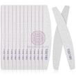 سوهان دستی ناخن، سوهان کاغذی ناخن نسخه وارداتی، مناسب برای نظافت و زیبایی و کاشت ناخن Professional Nail Files Emery Board for Nails 100/180 Coarse Washable Nail Files For Acrylic Nails Pack of 1 Fine Grit Nail File for Natural Nails