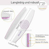 سوهان دستی ناخن، سوهان کاغذی ناخن نسخه وارداتی، مناسب برای نظافت و زیبایی و کاشت ناخن Professional Nail Files Emery Board for Nails 100/180 Coarse Washable Nail Files For Acrylic Nails Pack of 1 Fine Grit Nail File for Natural Nails
