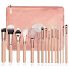 براش میکاپ کیفی زووا نسخه اصل، براش کیفی آرایشی نسخه وارداتی و اورجینال Cute Zoeva Beauty BaG Pink Brush OriGinal Version Best Brand Everyday Essentials Poonel Store Online ShoppinG Platform