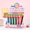 خودکار۴رنگ فانتزی مدل هویچ cute 4 color mini pen multi fanctional color pen practical efreshed yqiduo code p-320998 www.poonelstore.com