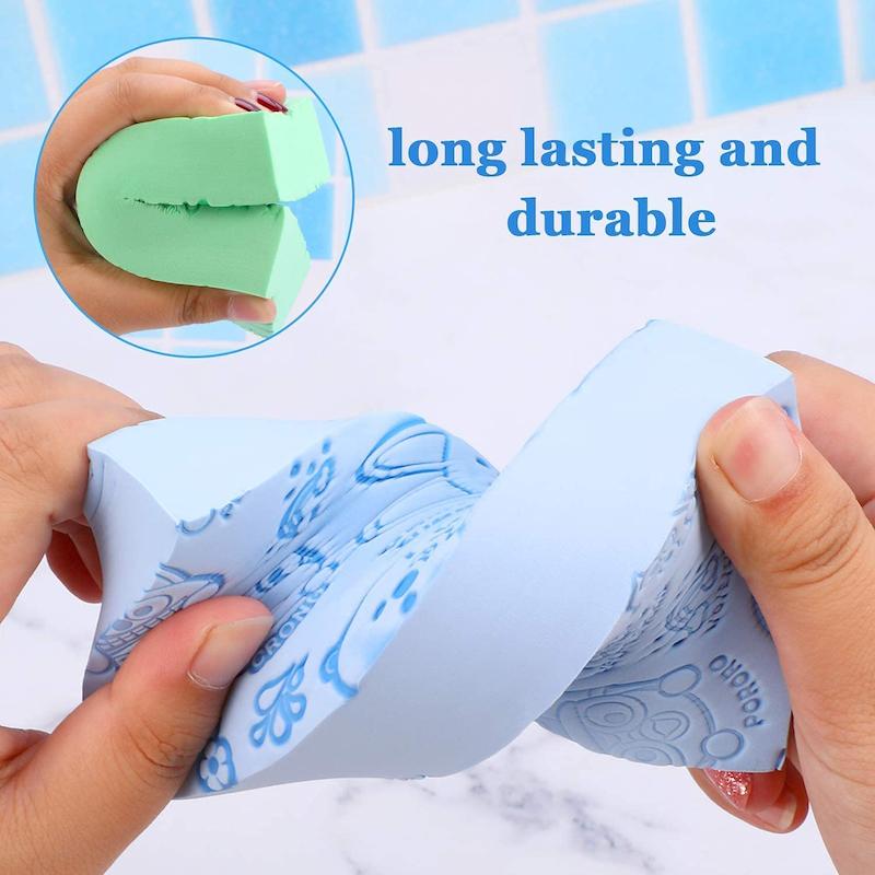 مجیک لیف پینترستی شست و شوی بدن، لیف جادویی الترا سافت مناسب کودکان و بزرگسالان Ultra Soft ExfoliatinG SponGe Bath SponGe For Kids Snd Adult Shower Dead PVA Skin SponGe Remover For Bathroom Body CleansinG Supplies