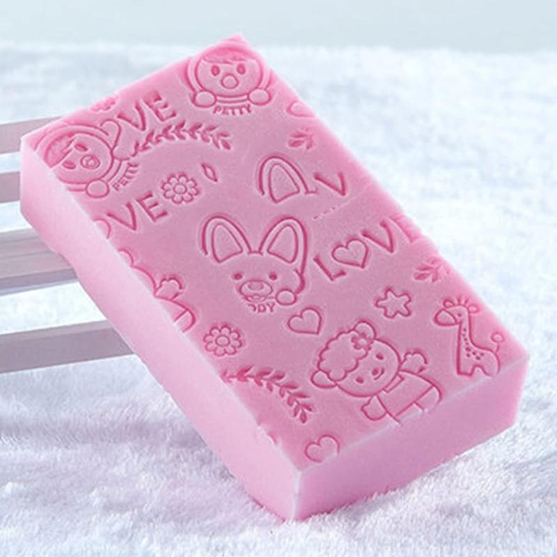 مجیک لیف پینترستی شست و شوی بدن، لیف جادویی الترا سافت مناسب کودکان و بزرگسالان Ultra Soft ExfoliatinG SponGe Bath SponGe For Kids Snd Adult Shower Dead PVA Skin SponGe Remover For Bathroom Body CleansinG Supplies