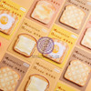 کاغذیادداشت/استیک نوت فانتزی چسب دار مدل نان تست شده cute fancy students stick note code 360-201 www.poonelstore.com