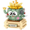 پکیج لگو پینترستی اورجینال مدل کاکتوس، لگو دکوراتیو کاکتوس تپل LOZ Cactus Bouquet Micro Set For Adult And Children Girls And Boys DIY Assembled Mini Bricks Toys BuildinG Blocks Sets