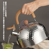 کتری پرتابل استیل سوت زن استینک نسخه وارداتی حجم 2 لیتر WhistlinG Teapot WhistlinG Tea Kettle Stainless Steel Tea Kettle Portable Home Whistle Teapot General Whistle Kettle For Gas Stove Induction Kitchen Kettle