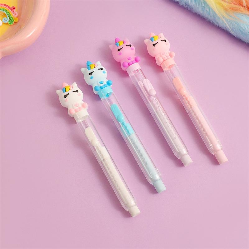 پاکن اتودی پینترستی پاستیلی، استفاده راحت مناسب برای دانش آموز و دانشجو Creative Cartoon Cute Press Eraser For Students Clean Traceless And Low Scrap Eraser Astronaut