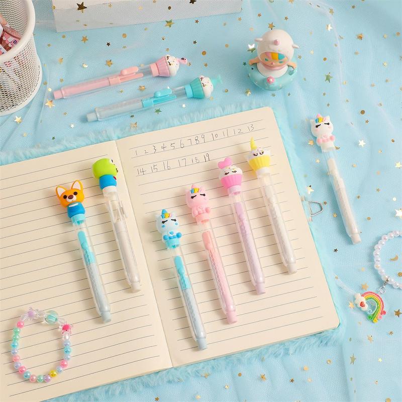 پاکن اتودی پینترستی پاستیلی، استفاده راحت مناسب برای دانش آموز و دانشجو Creative Cartoon Cute Press Eraser For Students Clean Traceless And Low Scrap Eraser Astronaut