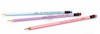 مداد مشکی پرمیوم ذغالی دولفین درجه سختی نوک HB بسته 12 عددی نسخه اورجینال وارداتی Premium Quality Pencil For WritinG DrawinG Snd SketchinG HiGh Break Resistance Extra Smooth WritinG ErGonomic TrianGle Shape With Eraser