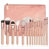 براش میکاپ کیفی زووا نسخه اصل، براش کیفی آرایشی نسخه وارداتی و اورجینال Cute Zoeva Beauty BaG Pink Brush OriGinal Version Best Brand Everyday Essentials Poonel Store Online ShoppinG Platform