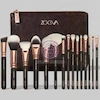 براش میکاپ کیفی زووا نسخه اصل، براش کیفی آرایشی نسخه وارداتی و اورجینال Cute Zoeva Beauty BaG Pink Brush OriGinal Version Best Brand Everyday Essentials Poonel Store Online ShoppinG Platform