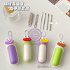 ست مانیکور دخترانه فانتزی مدل چرخشی شش قطعه cute fantasy girls manicure set with rotating function code 555708