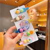گیره مو سیلیکونی فانتزی مدل بستنی girls fancy silicone hair clip ice cream model code 610025 www.poonelstore.com
