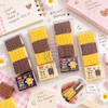 پاکن فانتزی کیوت و دوست داشتنی مدل بیسکوییت شیری ترد و خوشمزه Cookies Eraser Milk Biscuit Pencile Erasers Novelty Stationery Erasers Cute Creative Box for Students Kids