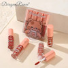 کیت ۴ عددی لیپ گلس پینترستی مات دراگون رانی محصول وارداتی DraGon Ranee Cute Lucky Matte Lip Gloss 4 Pcs Set OriGinal Pack
