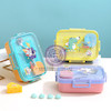 لانچ‌باکس ظرف نگهدارنده غذا فانتزی کد 105633 cute launch box Fancy food storage container that can be used in the microwave and freezer code 105633 www.poonelstore.com