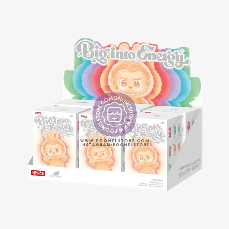پاپ مارت عروسک سورپرایزی ایستاده هیولای لبوبو سری انرژی Pop Mart Labubu The Monsters Big Into Energy Series Vinyl Plush Pendant Blind Box Poonel Store