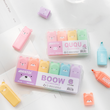 ماژیک هایلایتر/ماژیک علامت زن پاستیلی بوو کد 10556877 Fuutreo 4 or 6 Pcs Cute Mini Bear Highlighter Pens Kawaii Highlighter Set Back to School Gift Assorted Pastel Colors Chisel Tip Marker Pens for Kids Students Adults School Office Supplies