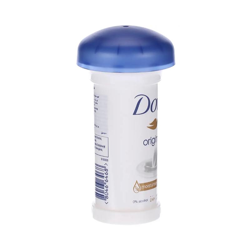 مام بدن داو مدل قارچی ماندگاری 24 ساعته نسخه اورجینال مقدار 50 میلی گرم Dove Moisturising Cream Original Version 50 ml Poonel Store
