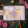 دفتربرنامه ریزی/پلنرروزانه ارغوان 80 برگ سایز a5 مناسب برنامه ریزی 80 روزه کد 10789956 cute students planner note book 80 sheed www.poonelstore.com