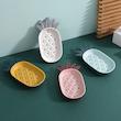 هولدرصابون/جاصابونی پینترستی کد 78555207 soap holder creative pineapple shape drain soap box soap storage box easy clean soap dishes holder bathroom supply