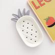 هولدرصابون/جاصابونی پینترستی کد 78555207 soap holder creative pineapple shape drain soap box soap storage box easy clean soap dishes holder bathroom supply