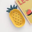 هولدرصابون/جاصابونی پینترستی کد 78555207 soap holder creative pineapple shape drain soap box soap storage box easy clean soap dishes holder bathroom supply