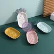 هولدرصابون/جاصابونی پینترستی کد 78555207 soap holder creative pineapple shape drain soap box soap storage box easy clean soap dishes holder bathroom supply
