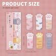 کاغذیادداشت/استیک نوت فانتزی چسب دار پنجه گربه کد 88852074 cute sticky notes animal self adhesive notepad cartoon notepad cute shapes markers flags tabs accessories cartoon sticky notes indexes tabs self adhesive sticky notes