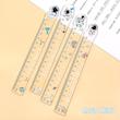 خطکش کریستال فانتزی/پینترستی 15 سانتیمتر کد 44410244 student ins ruler cartoon cute 15cm plastic comic scale painting measuring tool office school supplies