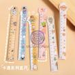 خطکش کریستال فانتزی/پینترستی 15 سانتیمتر کد 44410244 student ins ruler cartoon cute 15cm plastic comic scale painting measuring tool office school supplies