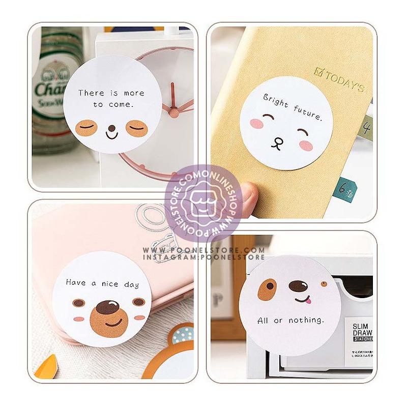 کاغذیادداشت پینترستی انیمال، استیک نوت فانتزی چسب دار مدل حیوانات cute sticky notes cute shapes markers flags tabs accessories cartoon sticky notes indexes tabs self adhesive sticky notes