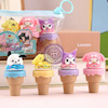 ماژیک هایلایترفانتزی، ماژیک علامت زن پینترستی بسته ۴ عددی cute student animation characters highlighter markers stationery pack of 4 www.poonelstore.com