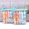 ماژیک هایلایتر پینترستی بسته 5 عددی، ماژیک علامت زن فانتزی کد 85209438 cute students stationery highlighter markers 5 pcs www.poonelstore.com