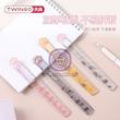 خطکش فانتزی/خط کش پینترستی فانتزی کریستال مدل پنجه گربه کد 78411109 twingo plastic cat paw straight rulers clear cute ruler school student ruler office measuring ruler drafting tools for drawing measuring black